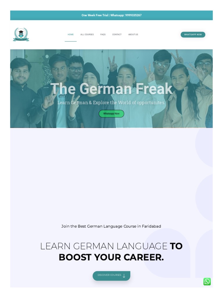 Best German Language Course in Faridabad PDF Linguistics Human