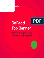 GoFood Top Banner - Gojek EK