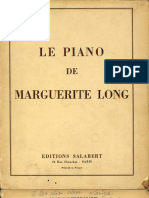 Le Piano de Marguerite Long