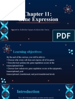 Chapter 11 Gene Expression