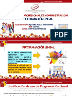 Programación Lineal