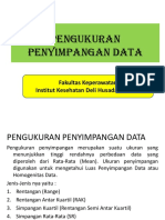 Pengukuran Penyimpangan Data PSIK NR