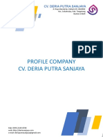 Profil CV Deria Putra Sanjaya