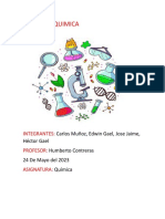 Proyecto Quimica: Integrantes: Profesor: Asignatura