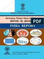 National Family Health Survey (NFHS-5) 2019-21 Final Report Vol-I