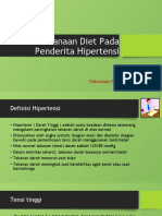 Penatalaksanaan Diet Pada Penderita Hipertensi