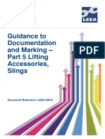 LEEA-059-5 Documentation and Marking - Part 5 Lifting Accessories, Slings - Version 2 - Feb 2015