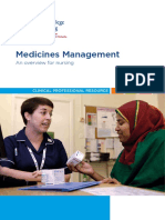 Medicines Management - RCN 2020