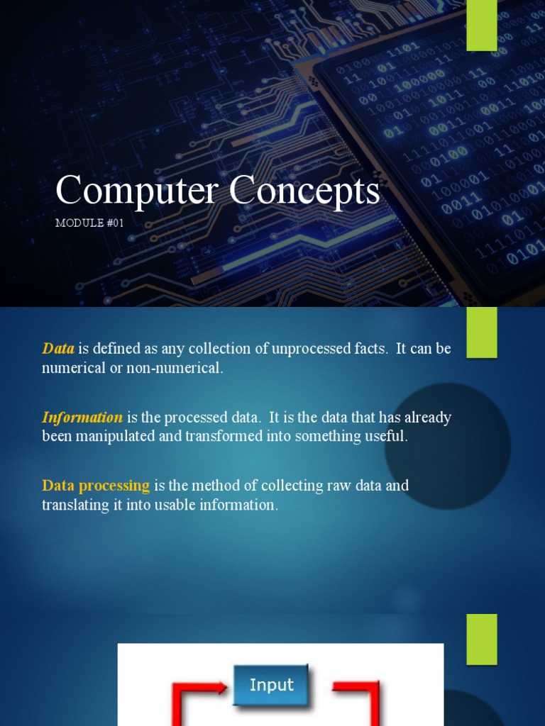 3ppt Module#01 Continuation2021 2 | PDF | Data | Data Processing