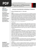 Advances in Production Technology of Turmeric: Reshma H Mirjanaik and Dr. YC Vishwanath