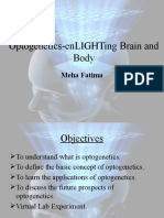 Optogenetics-enLIGHTing Brain and Body - Final