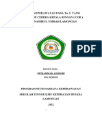 ASUHAN KEPERAWATAN PADA TN CIDERA KEPALA M Ansori