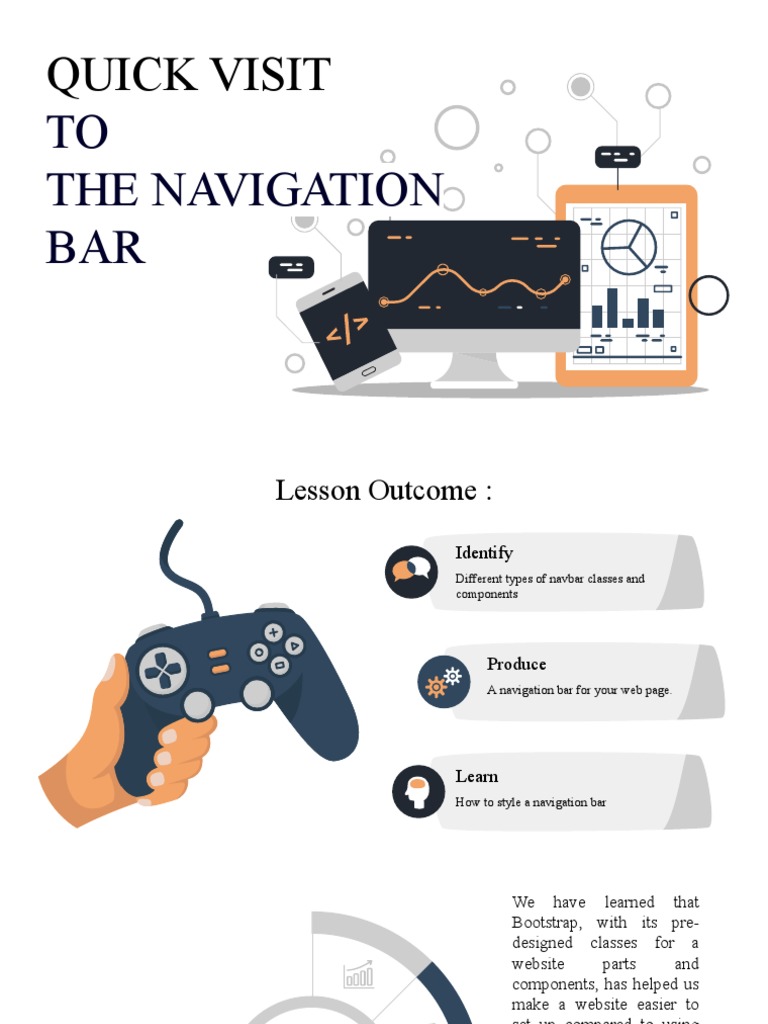 Lesson 8 Quick Visit To The Navigation Bar 2 Download Free PDF