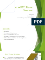 Introduction To RCC Frame Structure