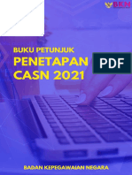 Buku Petunjuk Penetapan Nip Casn 2021