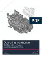 Operating Instruction: MAN Marine Diesel Engines D2868 LE4XX / D2862 LE4XX