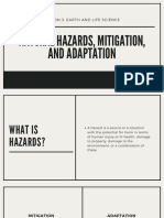 Natural Hazards Mitigation and Adaptation