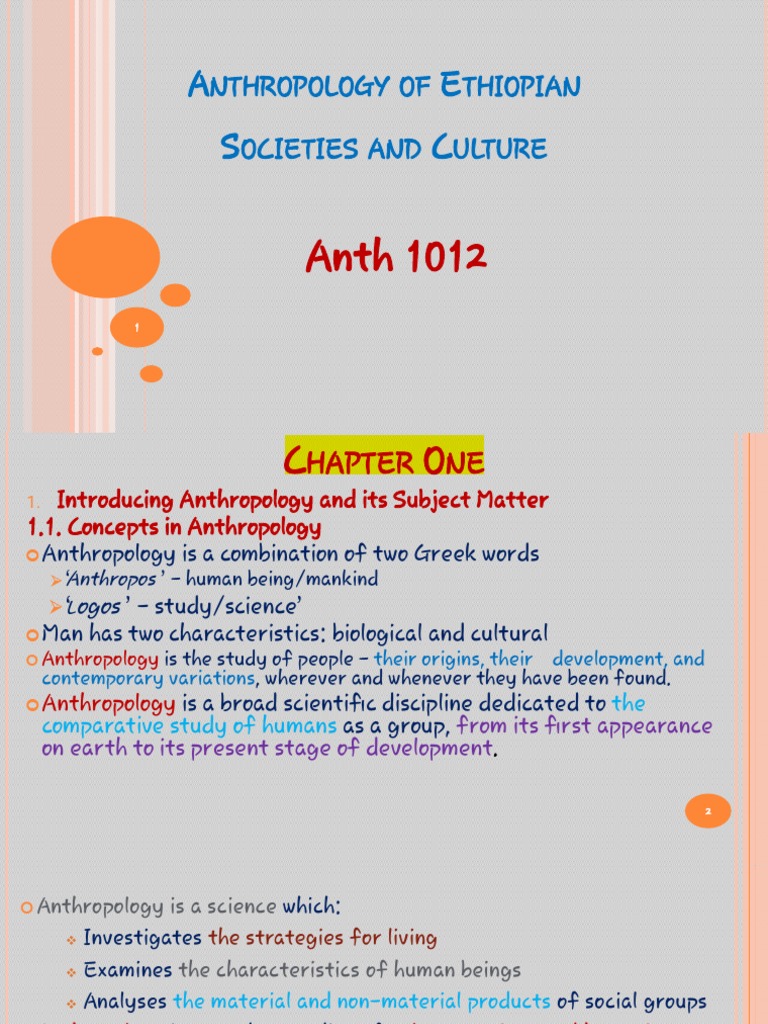 Anthropology of Ethiopian Societies | PDF | Anthropology | Marriage