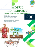 Modul IPA Terpadu - Sistem Ekskresi - Kelompok 7 - Compressed