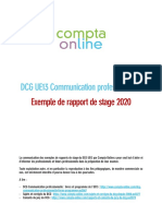 Masse Hugo DCG 2020 Rapport de Stage Ue13 Final 2