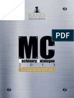 BANO Machinery Catalogue