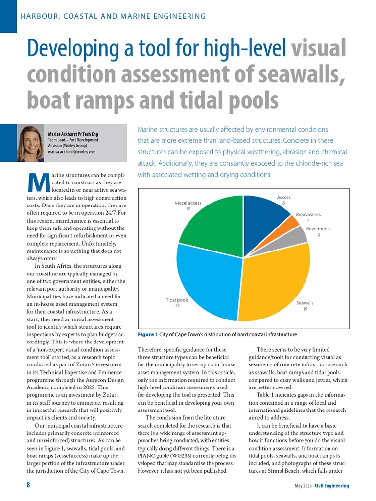 Seawall Condition Assessment Tool | PDF | Beach | Concrete