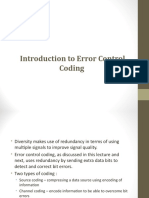 Introduction To Error Correction