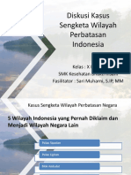 Kasus Sengketa Wilayah Perbatasan Indonesia - WNI