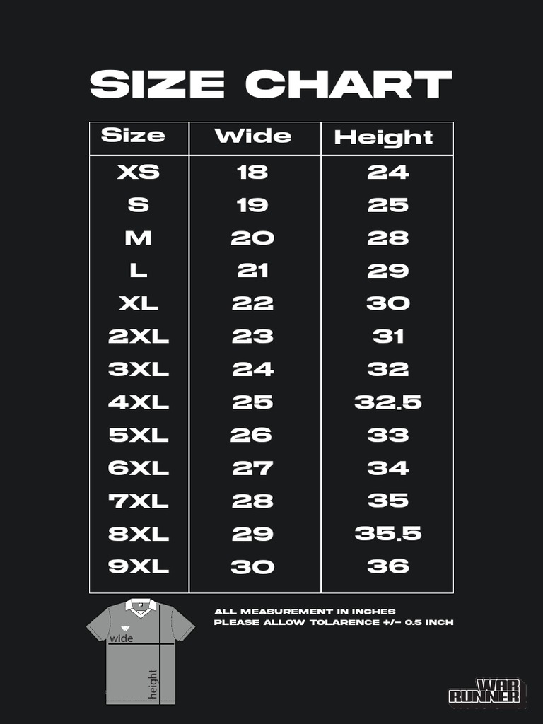 Wr Base Sizing Chart PDF