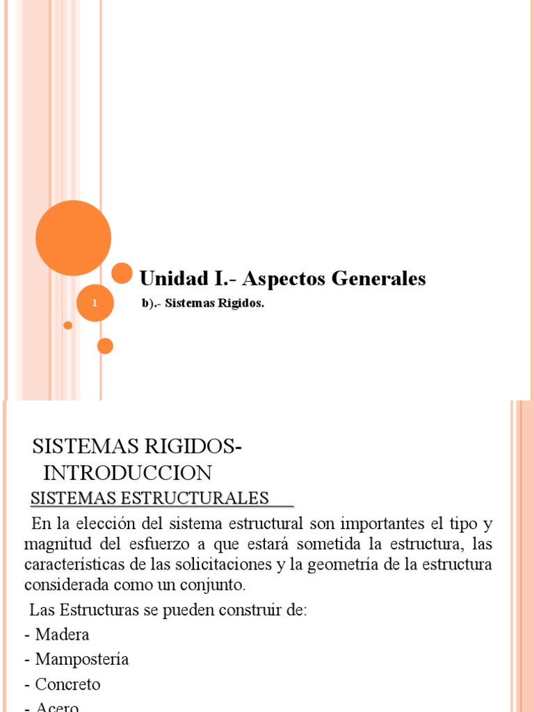 Sistemas Rígidos en Estructuras | PDF | Resistencia de materiales ...
