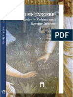 Kitap Jean Luc Nancy Noli Me Tangere