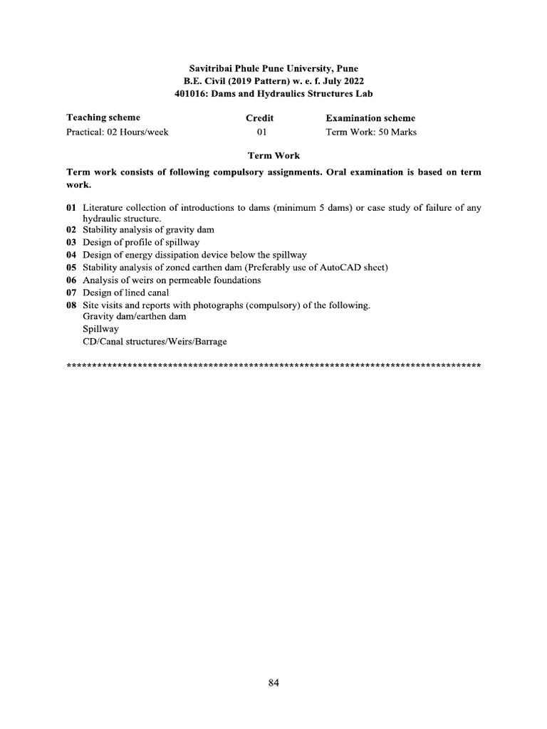 DHS Lab Assignments Syllabus PDF