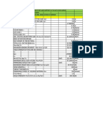 Slab Supporting Structure Load Data