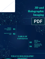 3D and Holographic Imaging