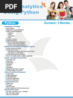 Data Analytics Using Python