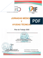 Plan Trabajo Jornadas Medicas Concejo 2020
