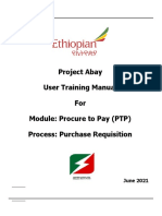SAP - EEP - PTP - Purchase Requisation User Manual V2.