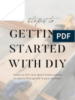 5 Steps To Getting Started With DIY