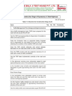 Safety Audit Format IRC SP 88-2019