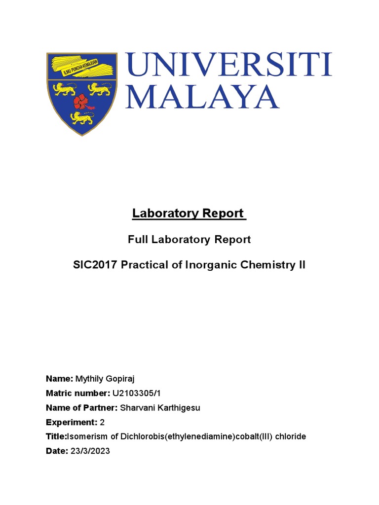 u2103305-exp-2-lab-report-pdf-coordination-complex-ligand