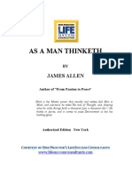 As A Man Thinketh: James Allen