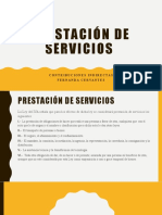 Prestación de Servicios