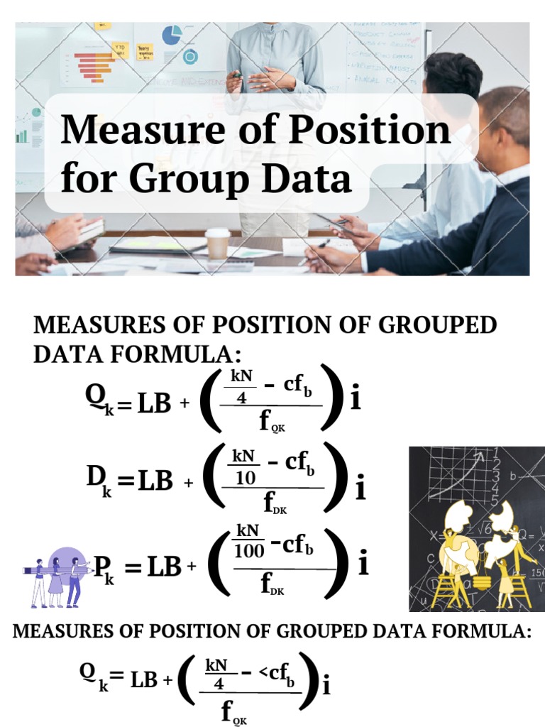 Measures of Position for Grouped Data | PDF