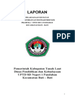 Laporan Kegiatan Ekstra Kulikuler