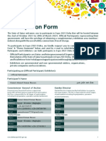 Expo2023 Participation Forms