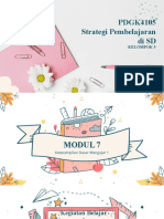 Modul 5 Strategi Pembelajaran Di SD