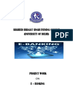 E - Banking PDF