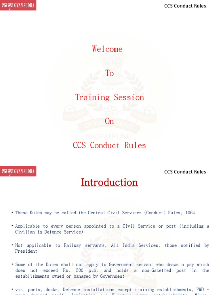 Swamy Ccs Conduct Rules Pdf