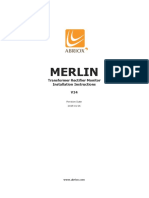 MERLIN TR Monitor Installation Instructions-V34