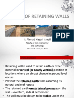 Design of Retaining Wall